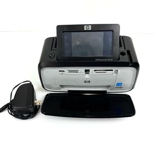 HP Photosmart A636 Compact Photo Printer - Color - ink-jet 4 in x 6 TESTED WORKS
